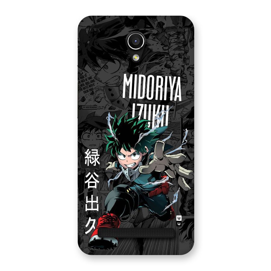 Young Midoriya Back Case for Zenfone Go