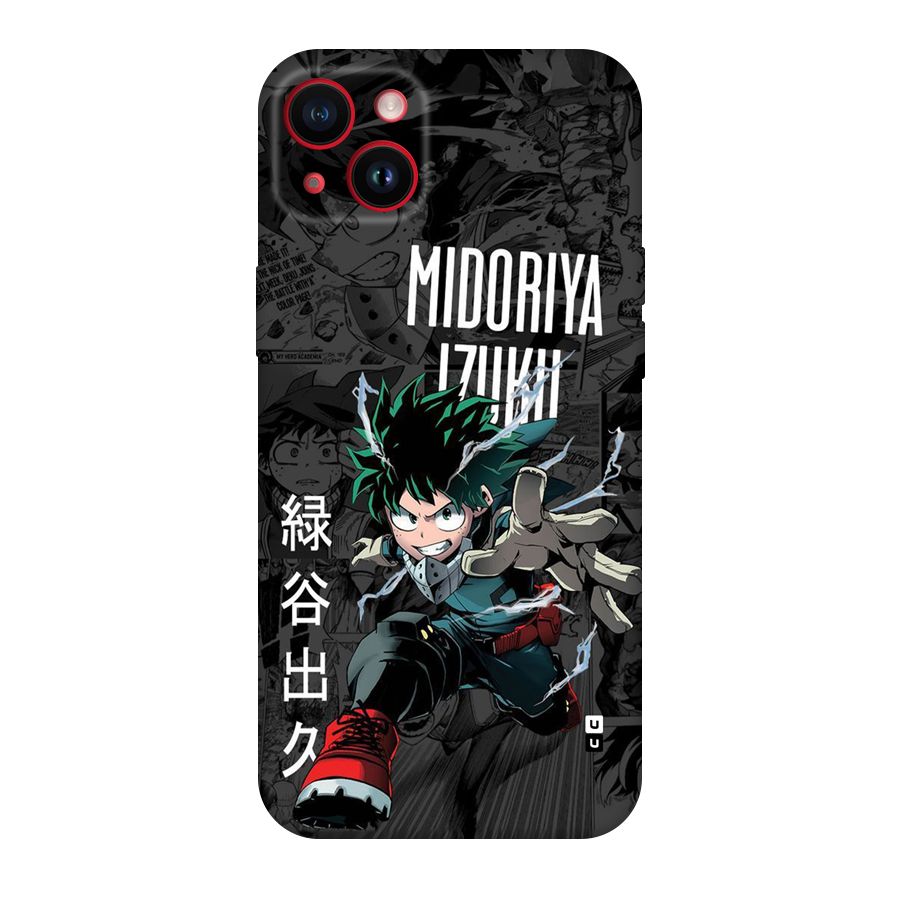 Young Midoriya Back Case for iPhone 14 Plus