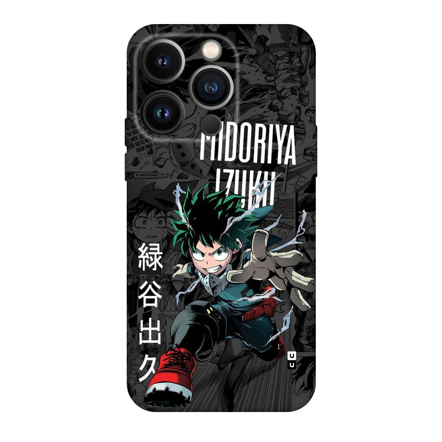 Young Midoriya Back Case for iPhone 14 Pro