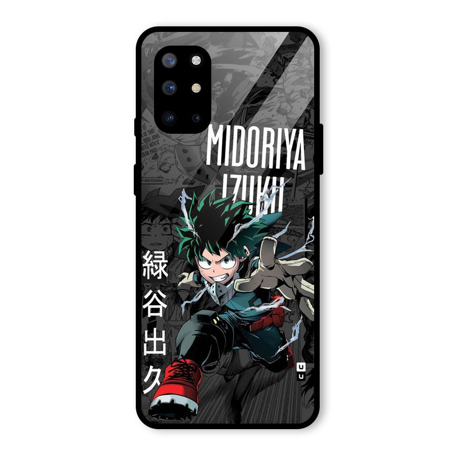 Young Midoriya Glass Back Case for OnePlus 8T
