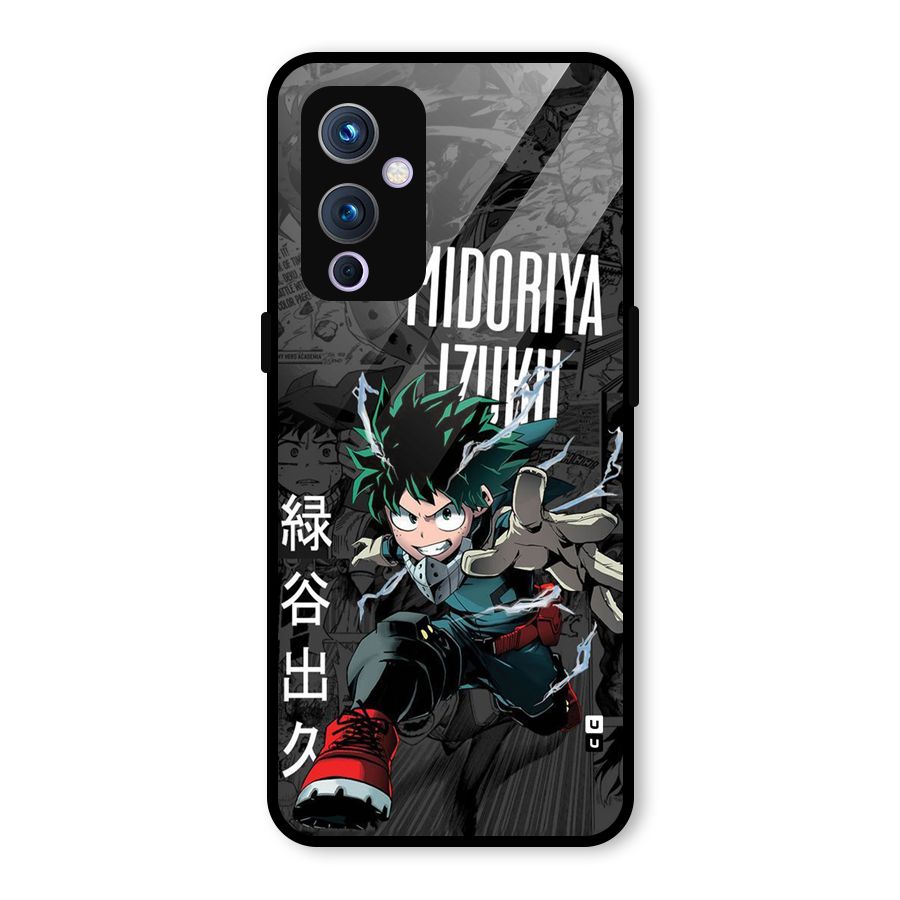 Young Midoriya Glass Back Case for OnePlus 9