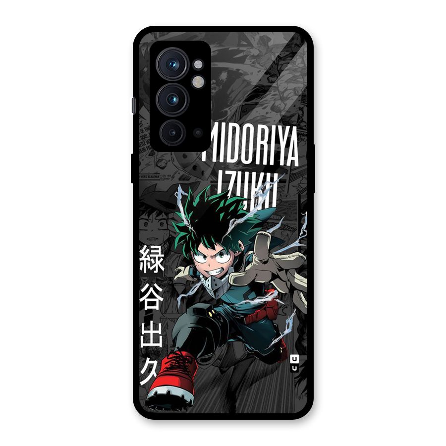 Young Midoriya Glass Back Case for OnePlus 9RT 5G