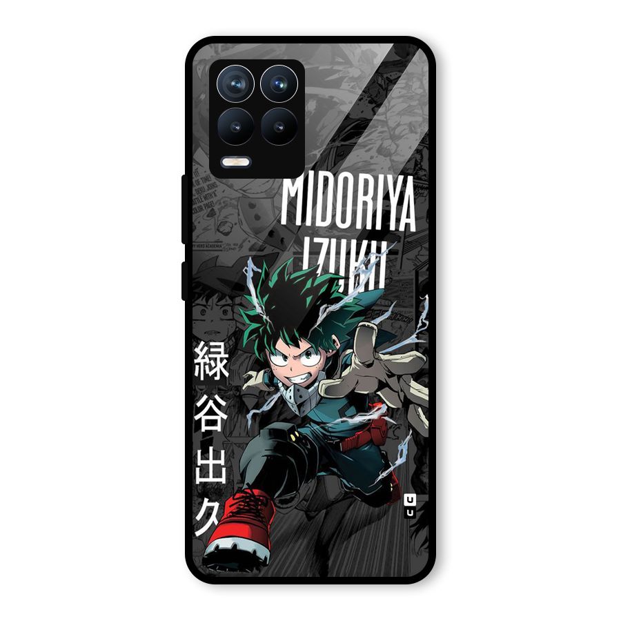 Young Midoriya Glass Back Case for Realme 8