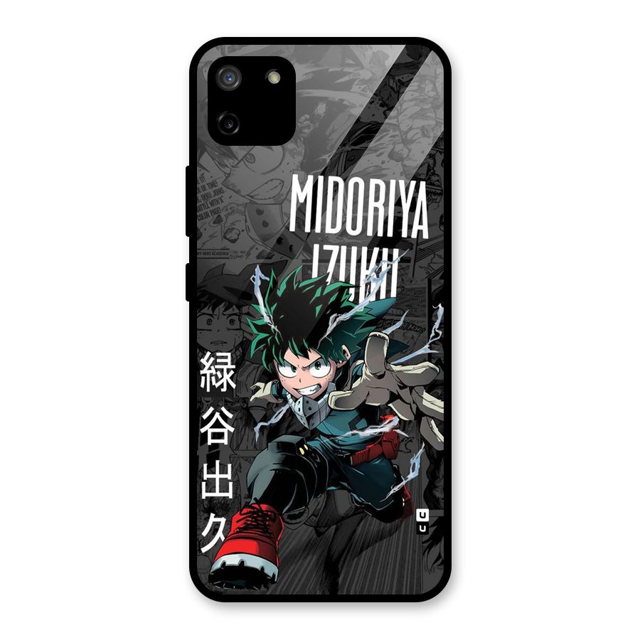 Young Midoriya Glass Back Case for Realme C11