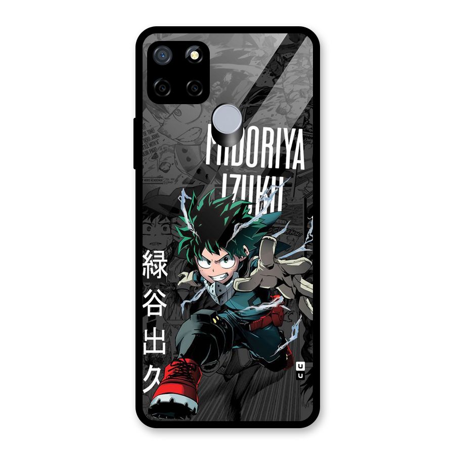 Young Midoriya Glass Back Case for Realme C15