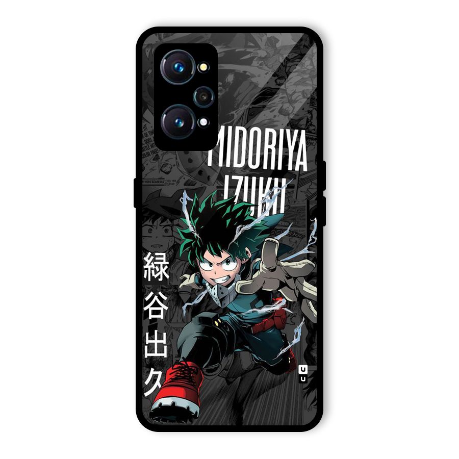 Young Midoriya Glass Back Case for Realme GT Neo2