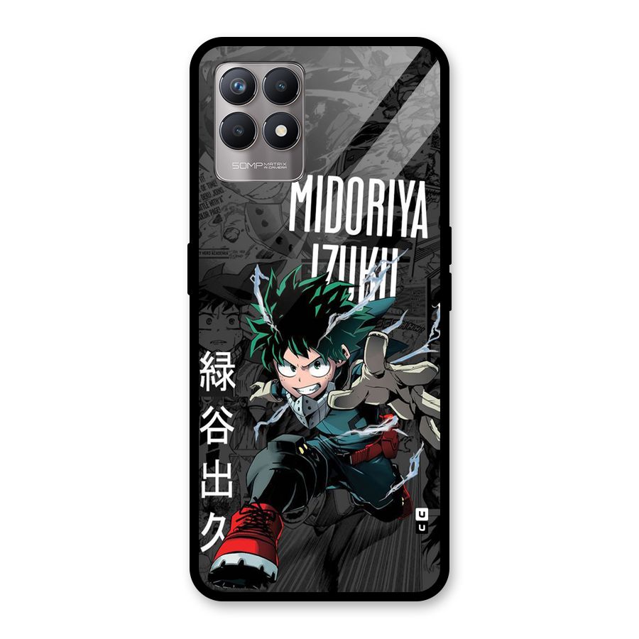 Young Midoriya Glass Back Case for Realme Narzo 50