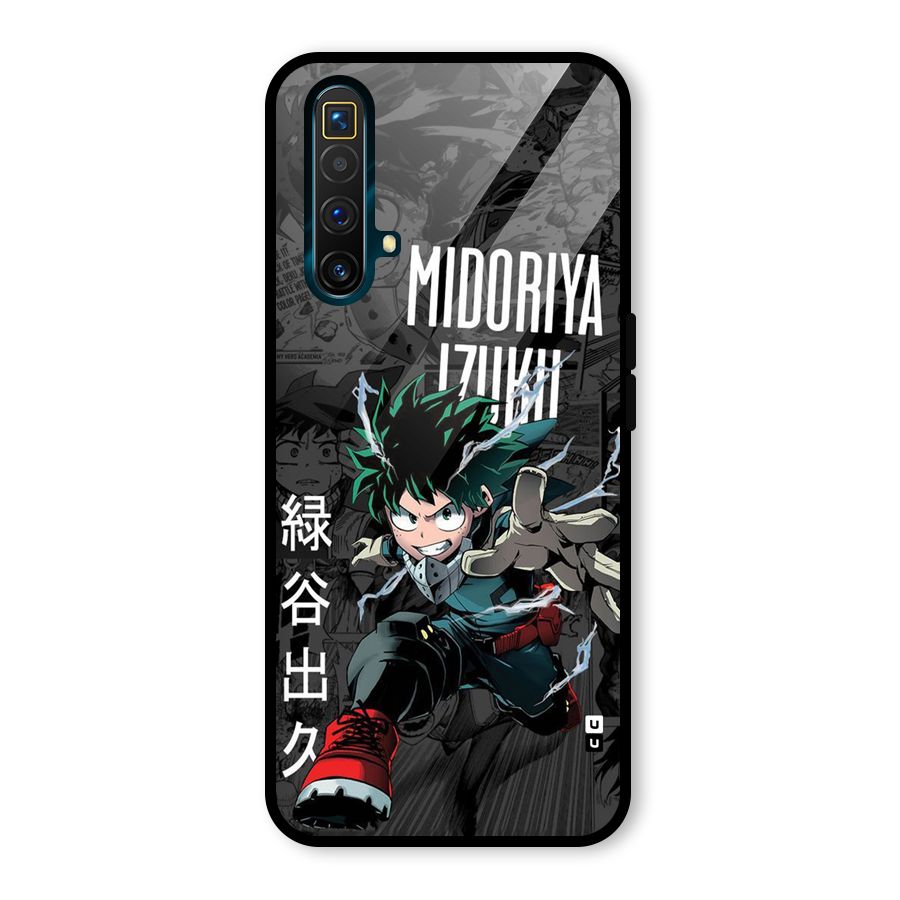 Young Midoriya Glass Back Case for Realme X3 SuperZoom