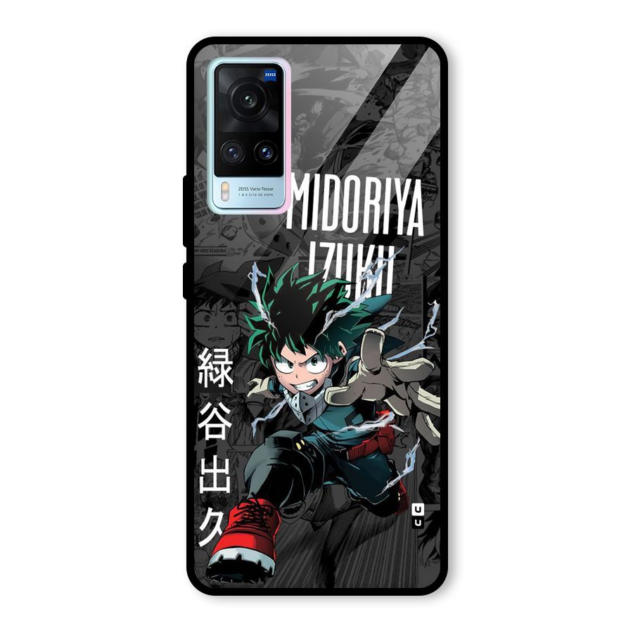 Young Midoriya Glass Back Case for Vivo X60
