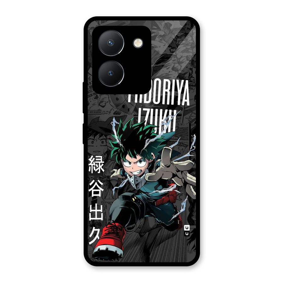 Young Midoriya Glass Back Case for Vivo Y36
