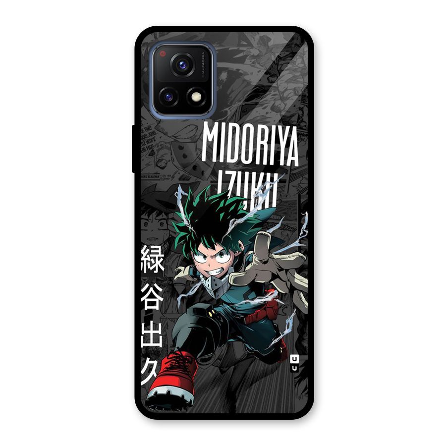 Young Midoriya Glass Back Case for Vivo Y72 5G