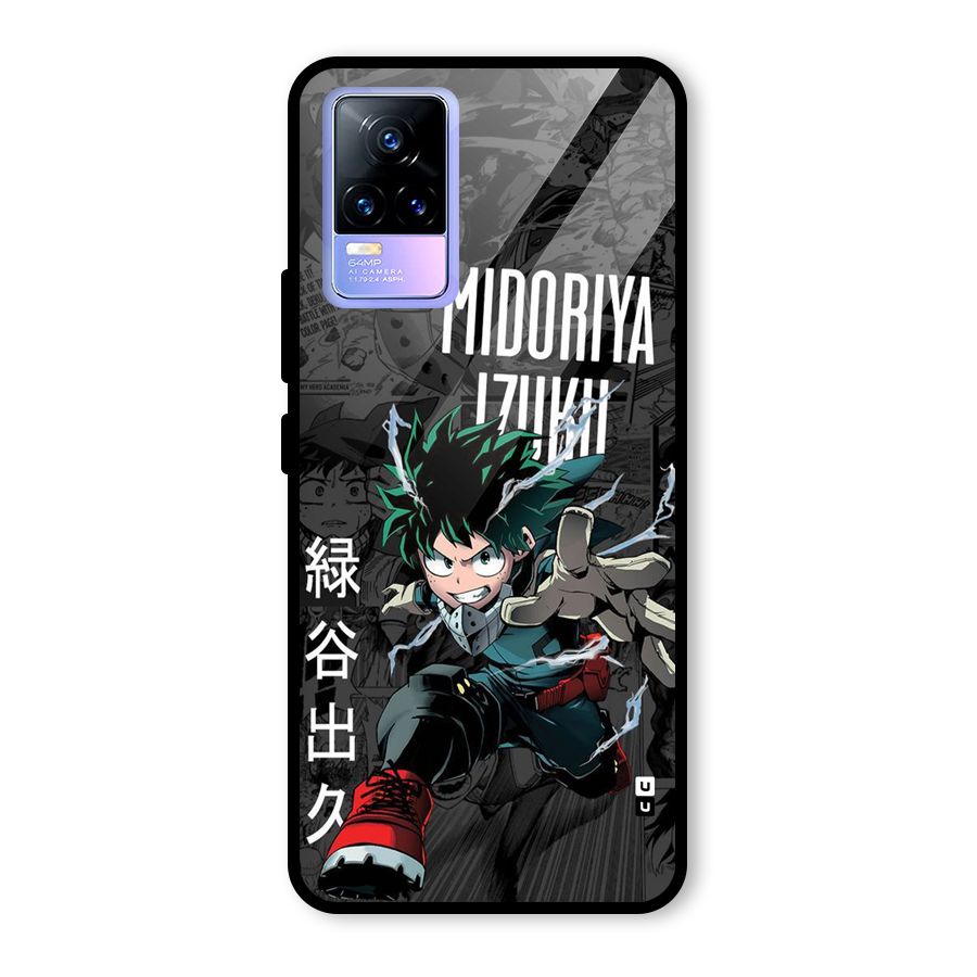 Young Midoriya Glass Back Case for Vivo Y73