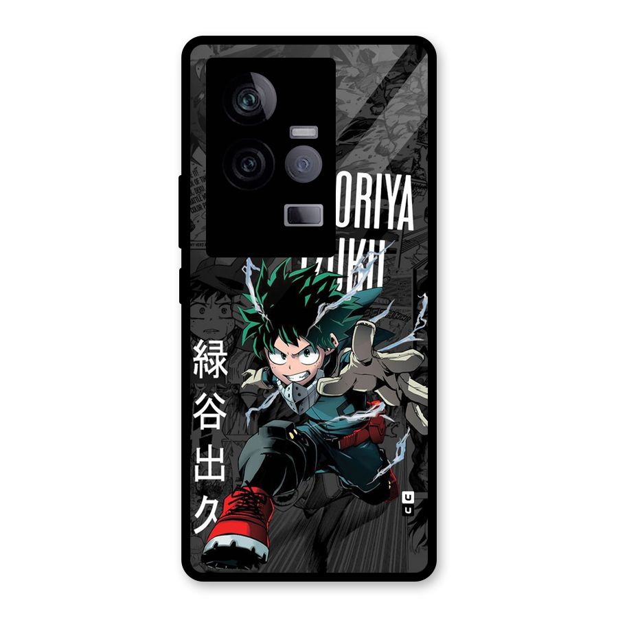 Young Midoriya Glass Back Case for Vivo iQOO 11 5G