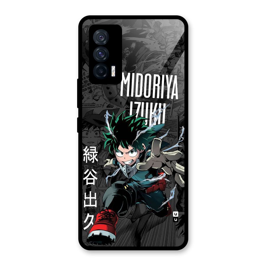 Young Midoriya Glass Back Case for Vivo iQOO 7 5G