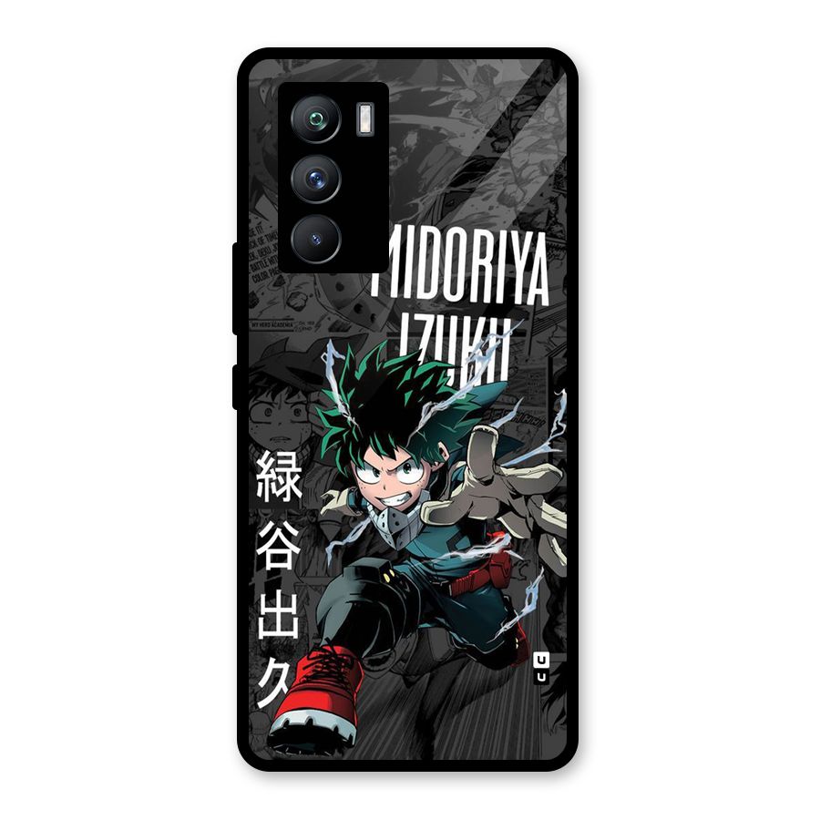 Young Midoriya Glass Back Case for Vivo iQOO 9 SE
