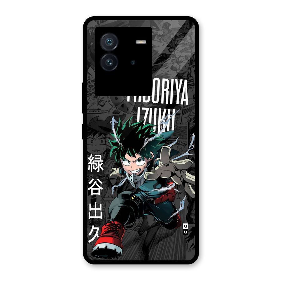 Young Midoriya Glass Back Case for Vivo iQOO Neo 6 5G