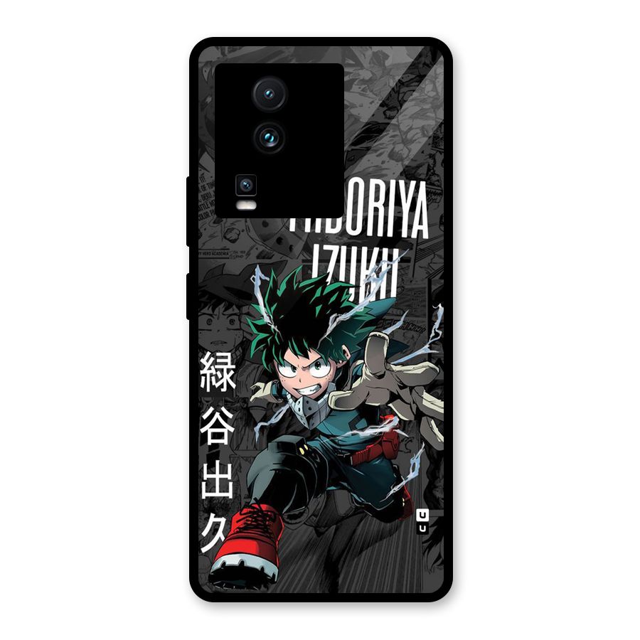 Young Midoriya Glass Back Case for Vivo iQOO Neo 7