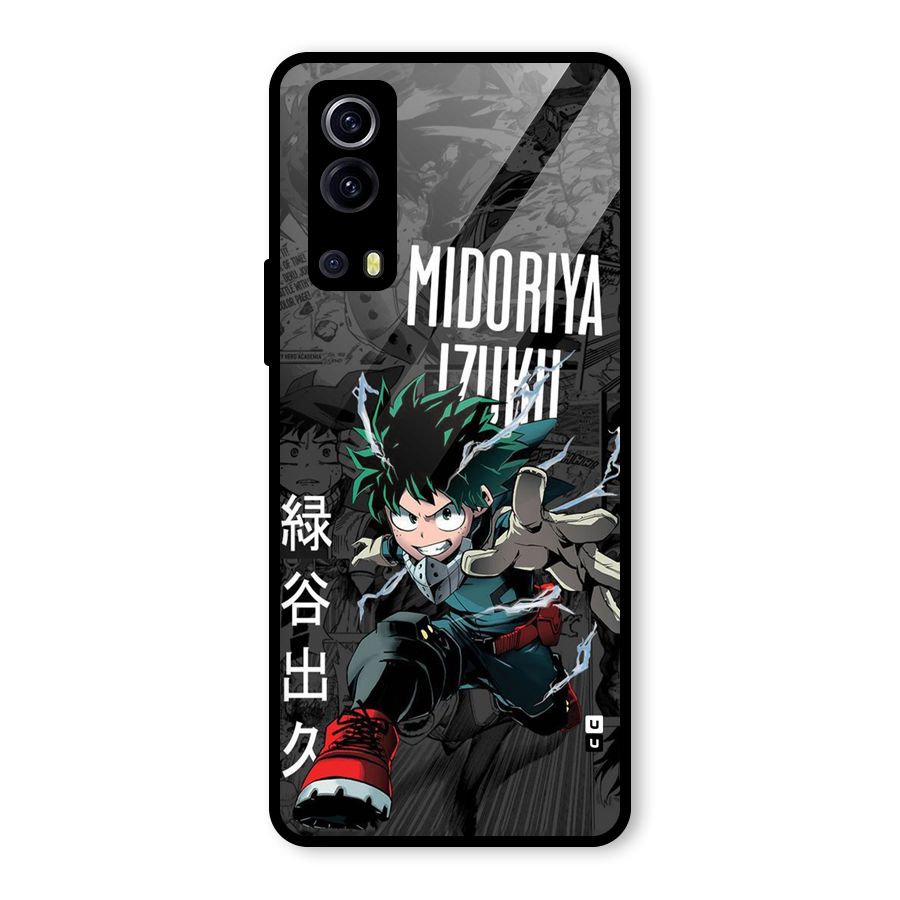 Young Midoriya Glass Back Case for Vivo iQOO Z3