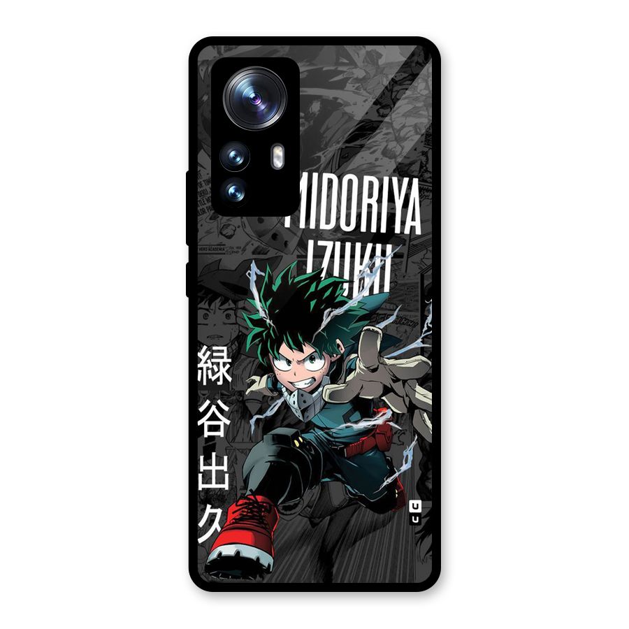 Young Midoriya Glass Back Case for Xiaomi 12 Pro