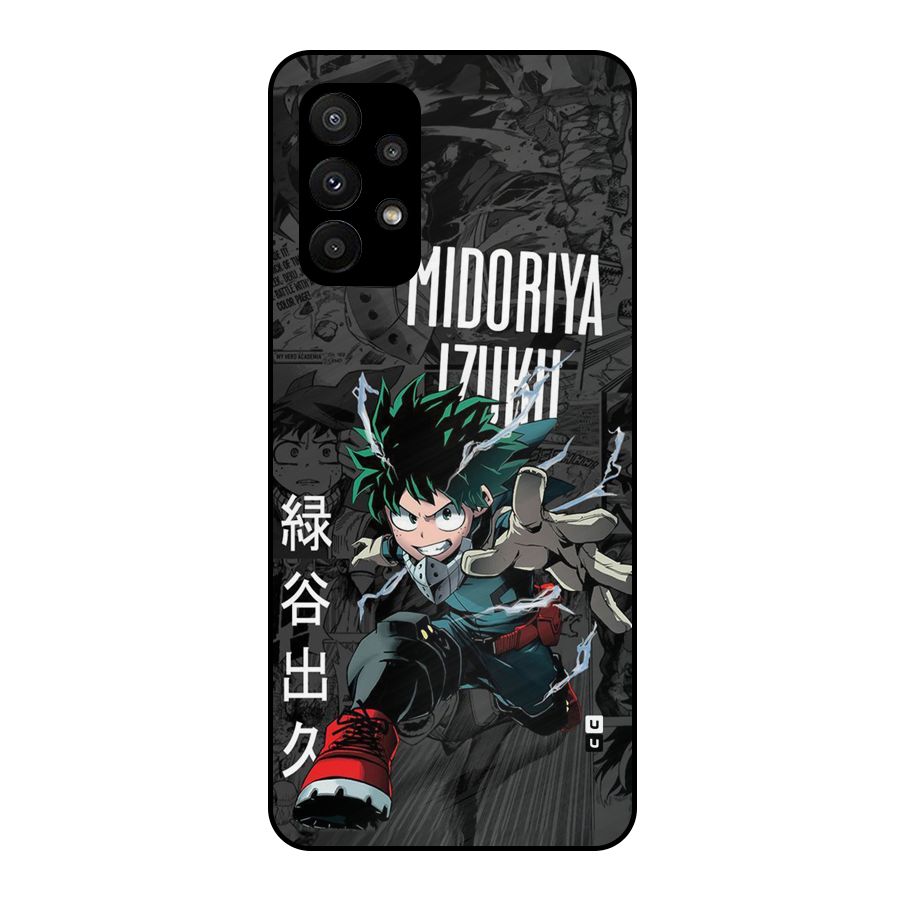 Young Midoriya Metal Back Case for Galaxy A23