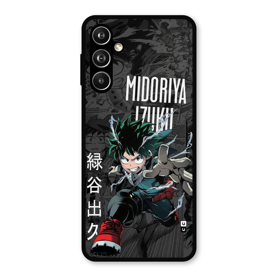 Young Midoriya Metal Back Case for Galaxy F54
