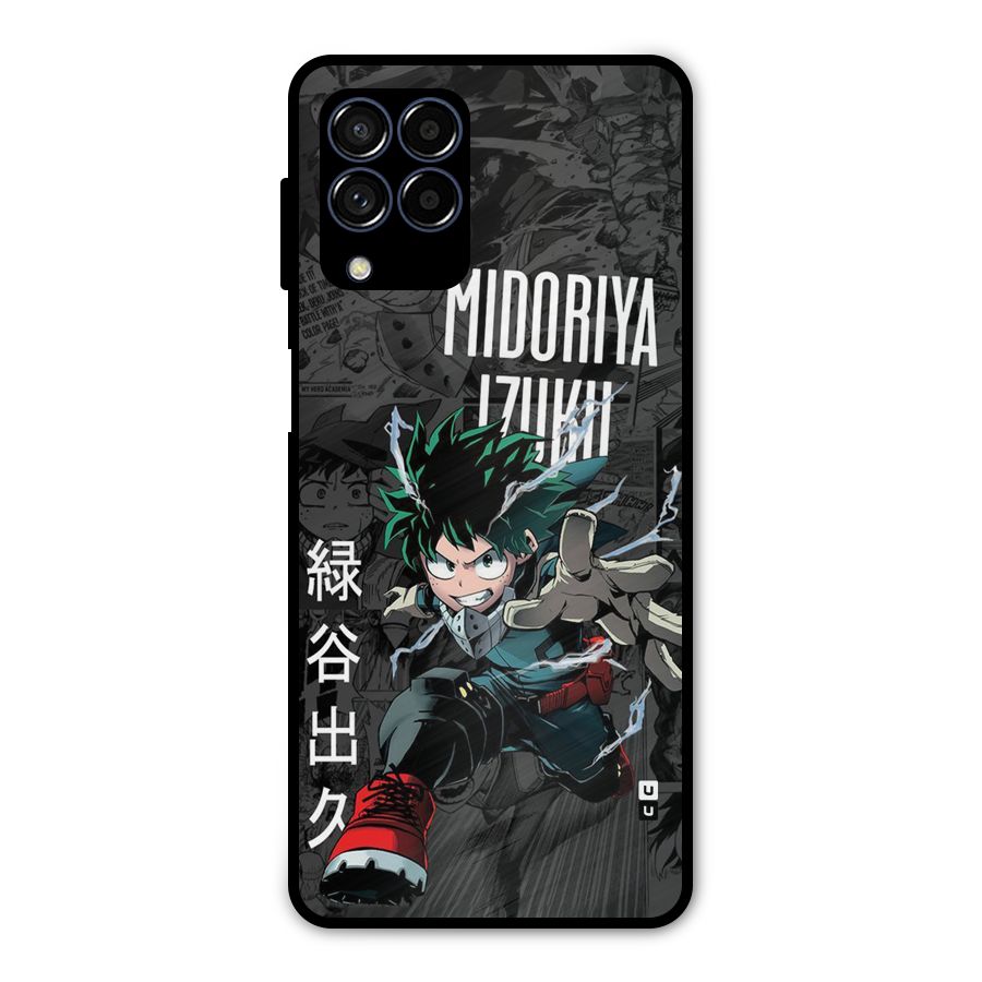 Young Midoriya Metal Back Case for Galaxy M53 5G