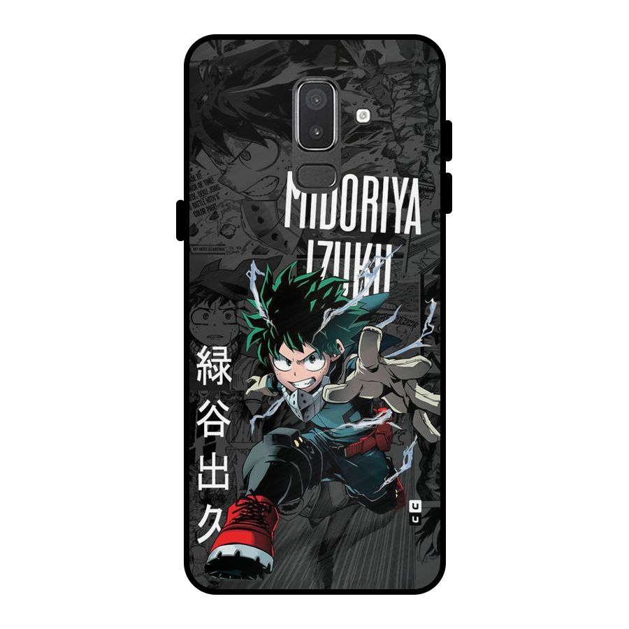 Young Midoriya Metal Back Case for Galaxy On8 (2018)