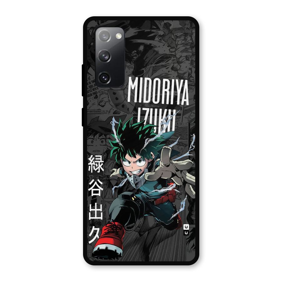 Young Midoriya Metal Back Case for Galaxy S20 FE 5G