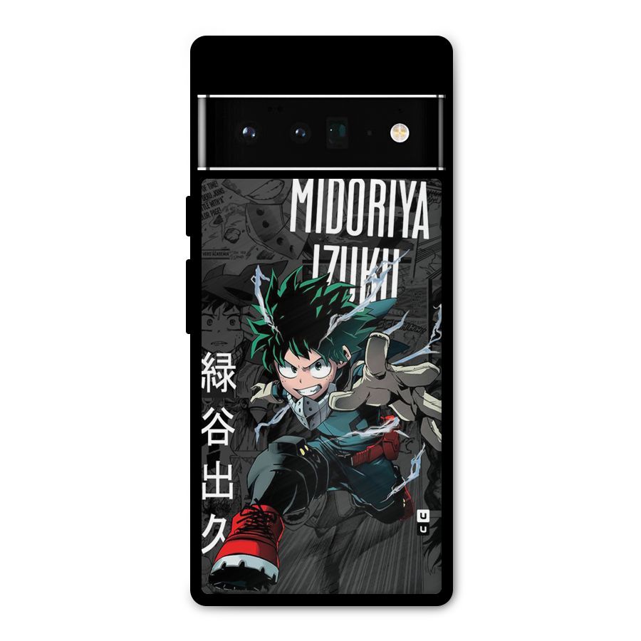 Young Midoriya Metal Back Case for Google Pixel 6 Pro