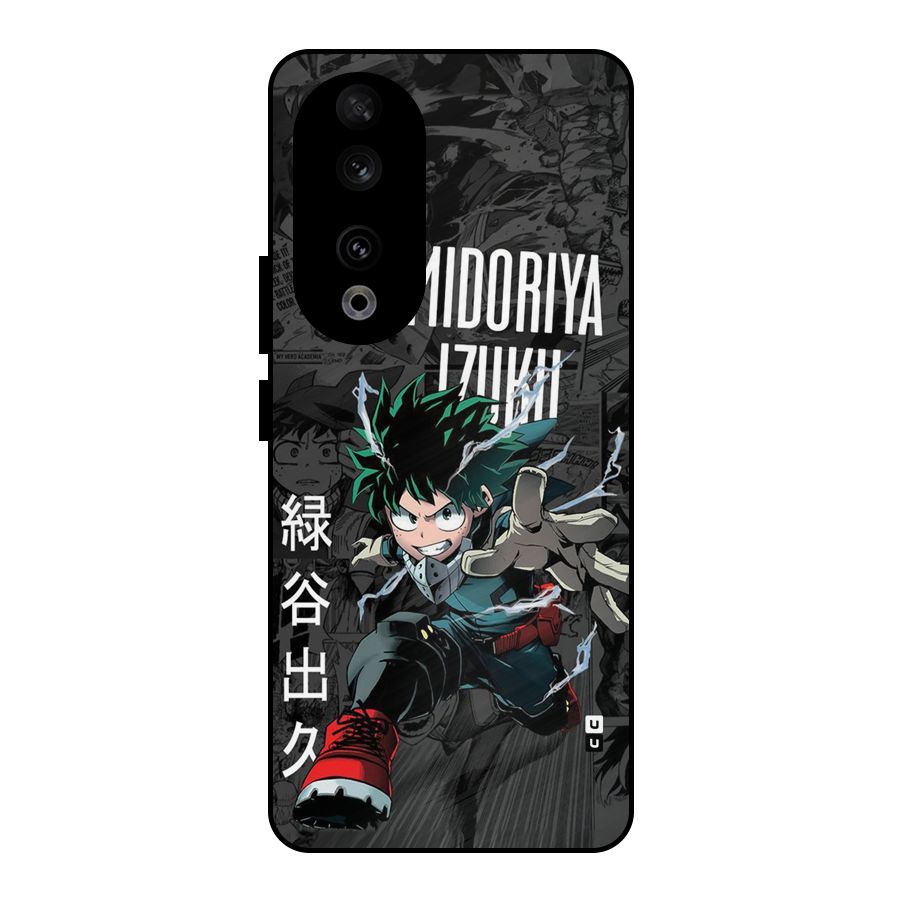 Young Midoriya Metal Back Case for Honor 90
