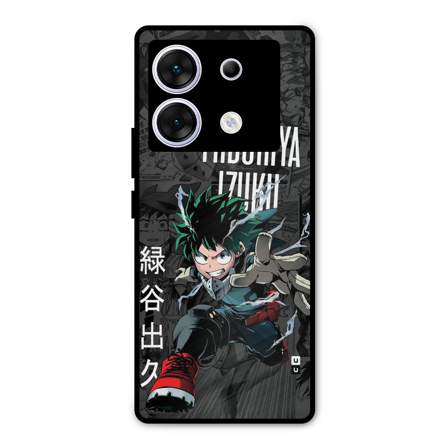Young Midoriya Metal Back Case for Infinix Zero 30 5G