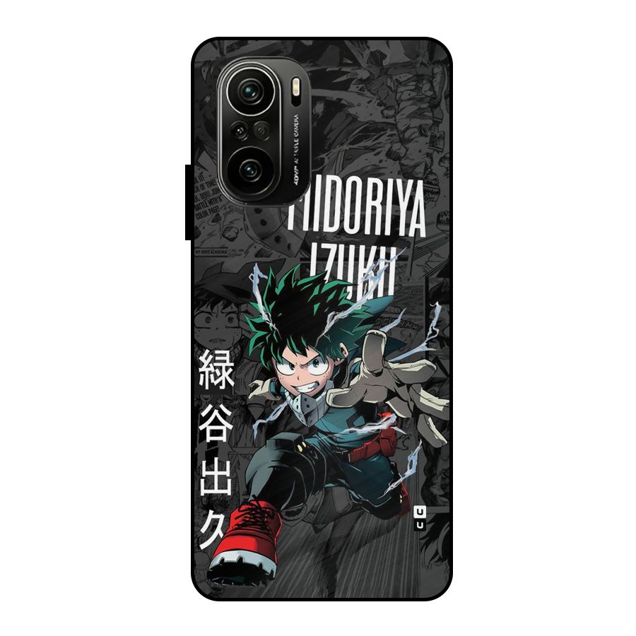 Young Midoriya Metal Back Case for Mi 11x