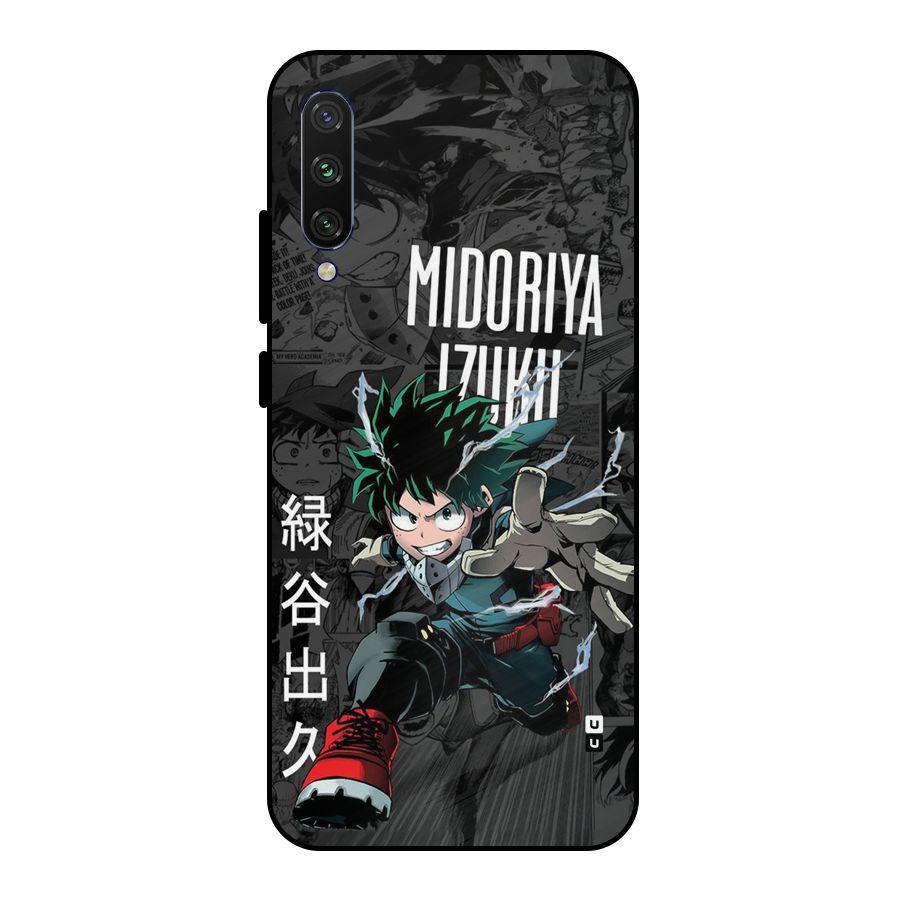 Young Midoriya Metal Back Case for Mi A3
