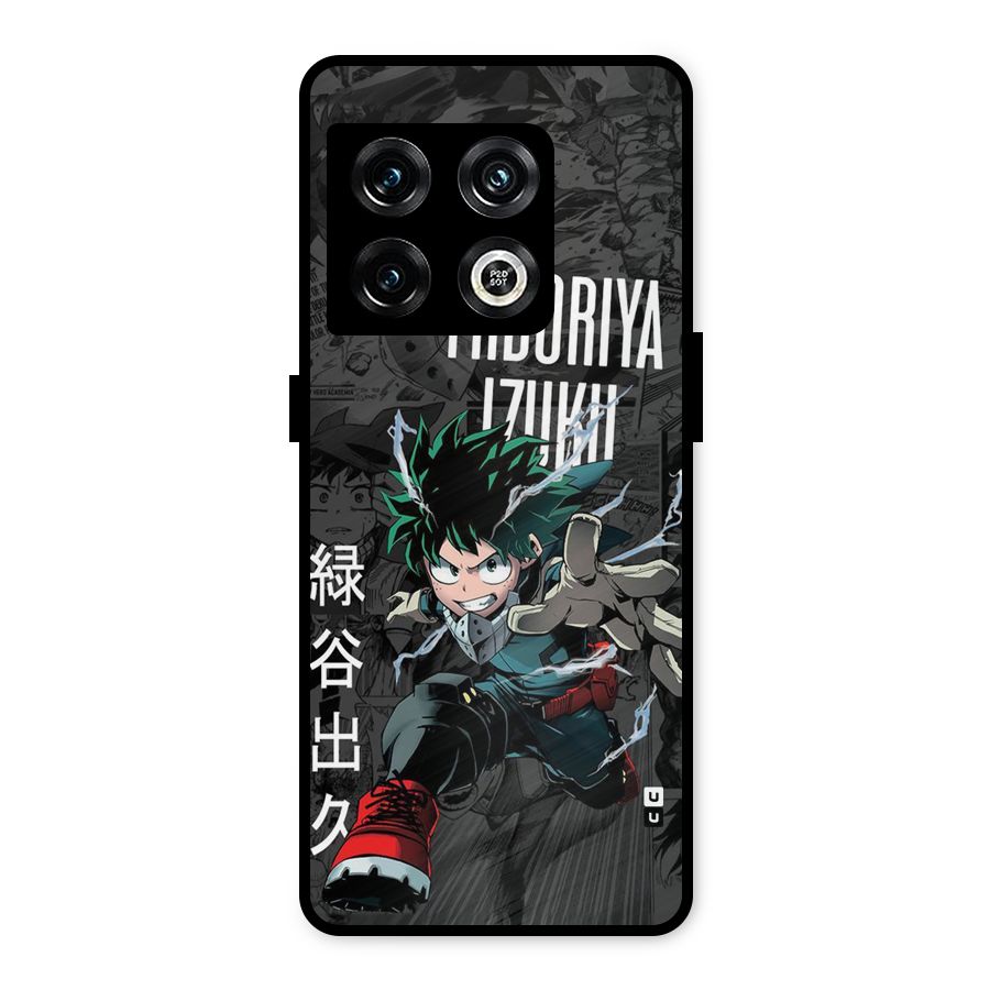 Young Midoriya Metal Back Case for OnePlus 10 Pro 5G