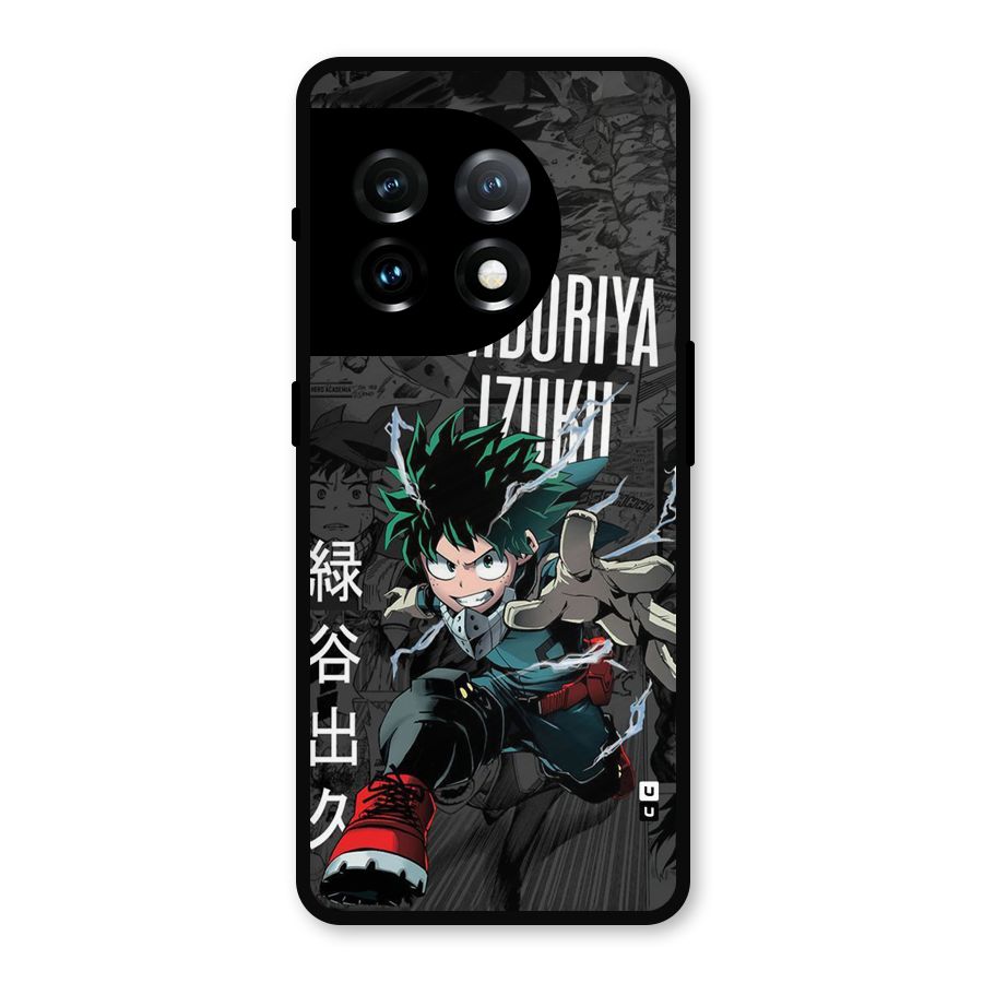 Young Midoriya Metal Back Case for OnePlus 11