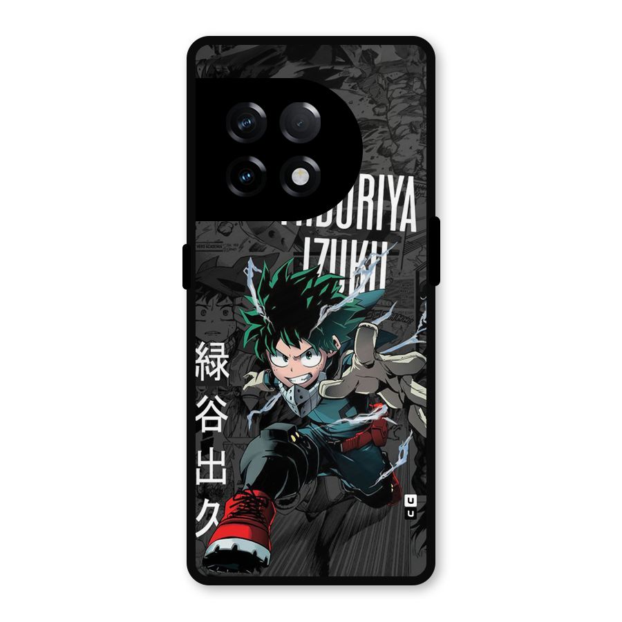 Young Midoriya Metal Back Case for OnePlus 11R