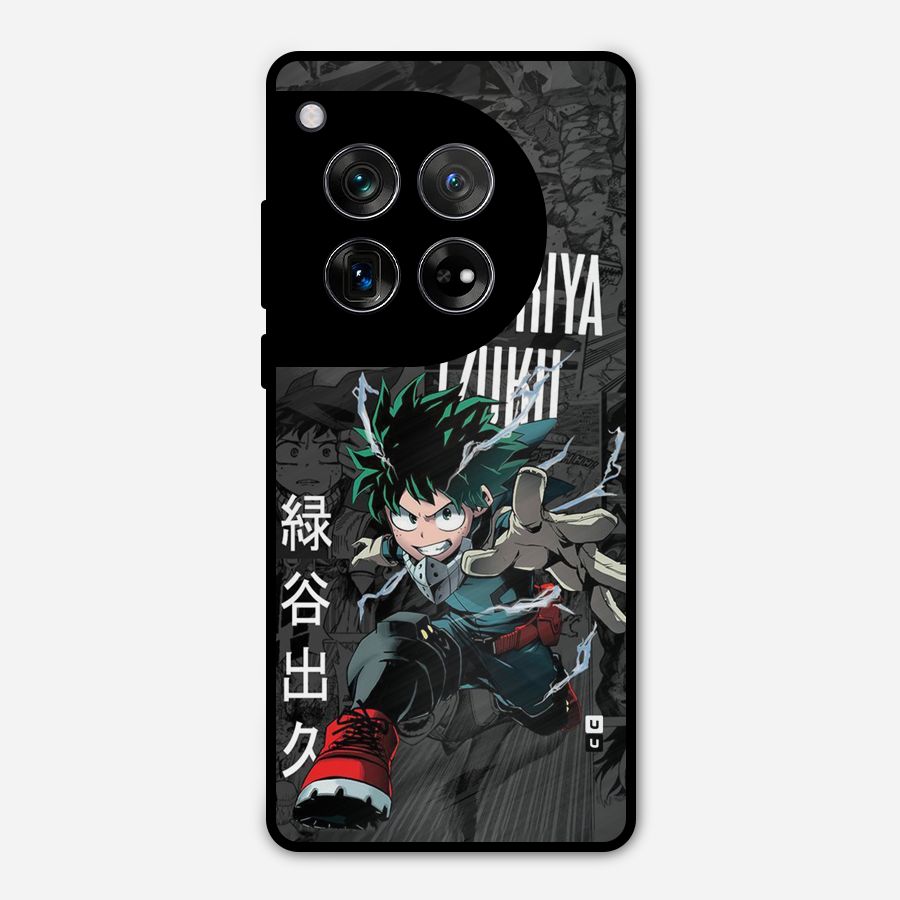 Young Midoriya Metal Back Case for OnePlus 12