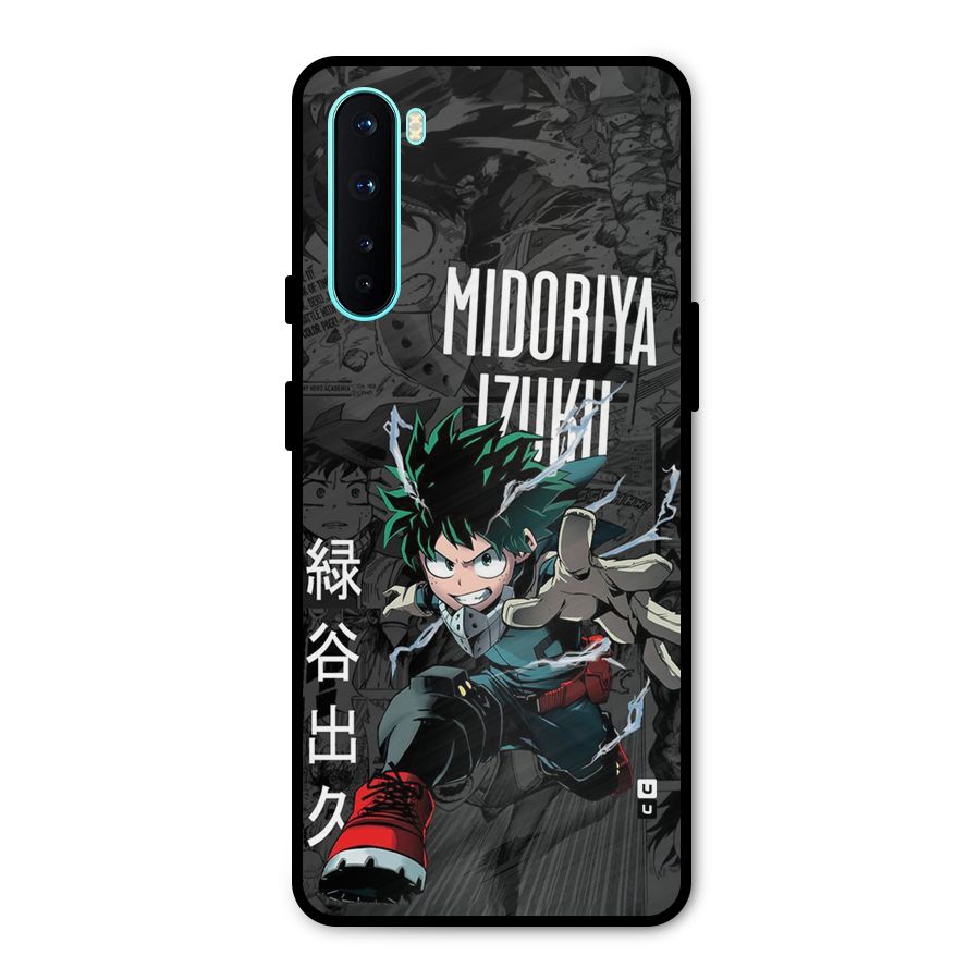 Young Midoriya Metal Back Case for OnePlus Nord