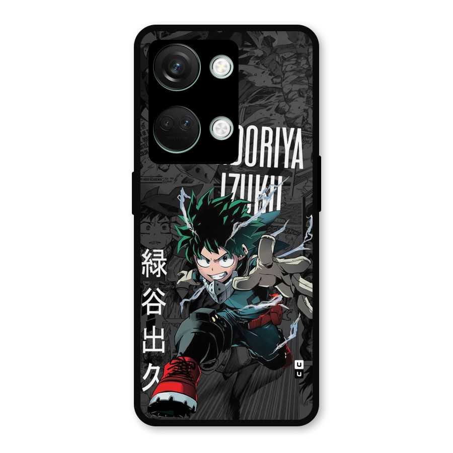 Young Midoriya Metal Back Case for OnePlus Nord 3