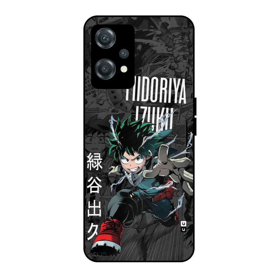 Young Midoriya Metal Back Case for OnePlus Nord CE 2 Lite 5G