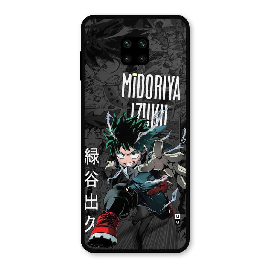 Young Midoriya Metal Back Case for Poco M2 Pro