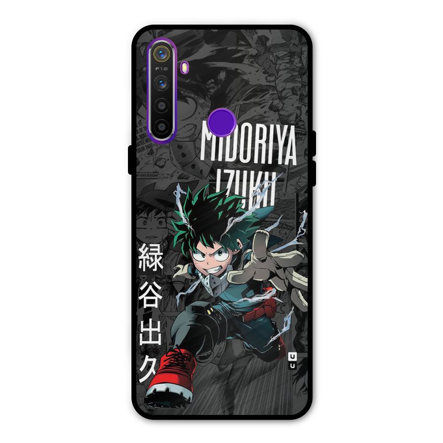 Young Midoriya Metal Back Case for Realme 5