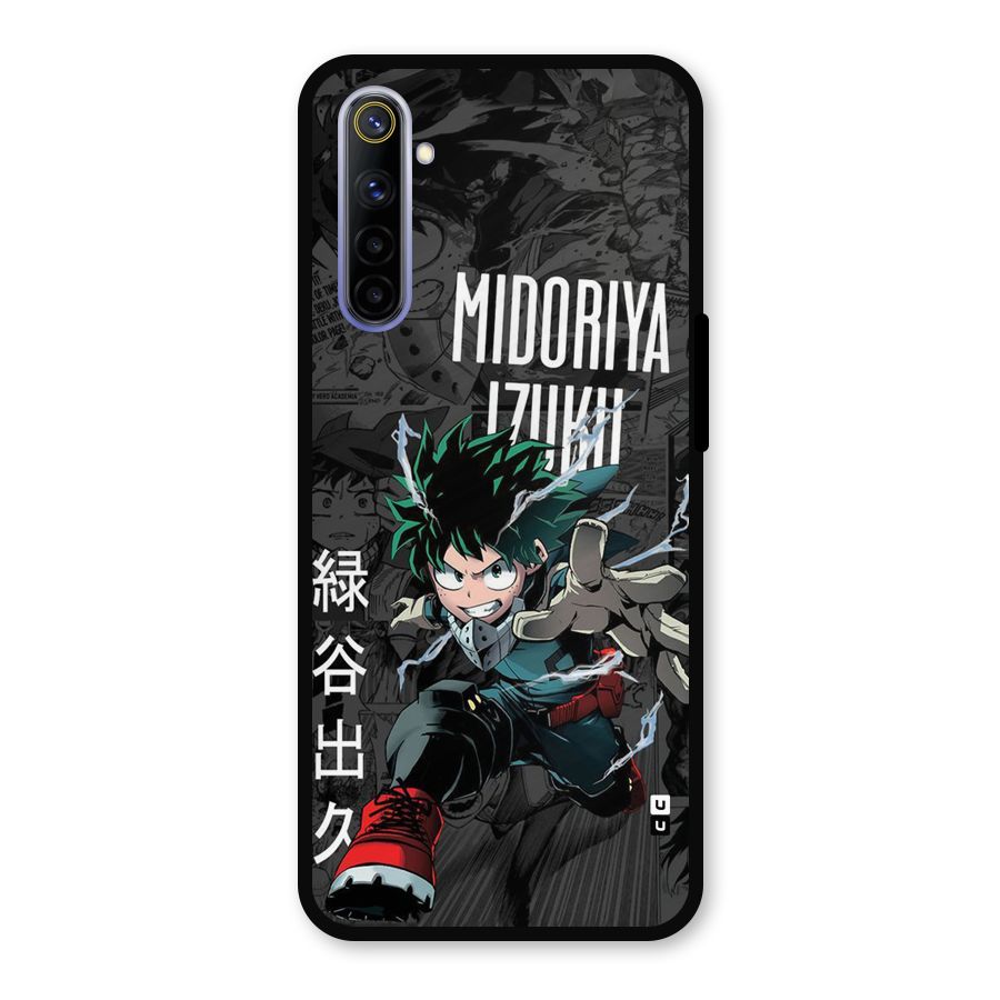 Young Midoriya Metal Back Case for Realme 6