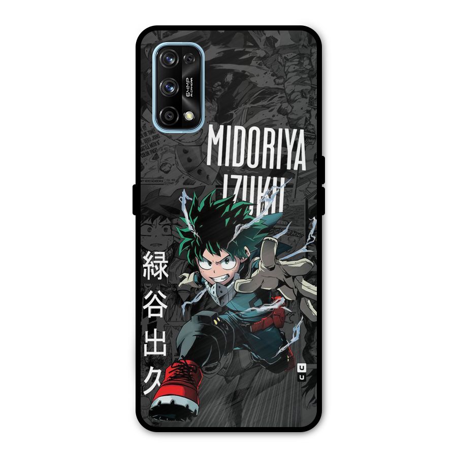 Young Midoriya Metal Back Case for Realme 7 Pro