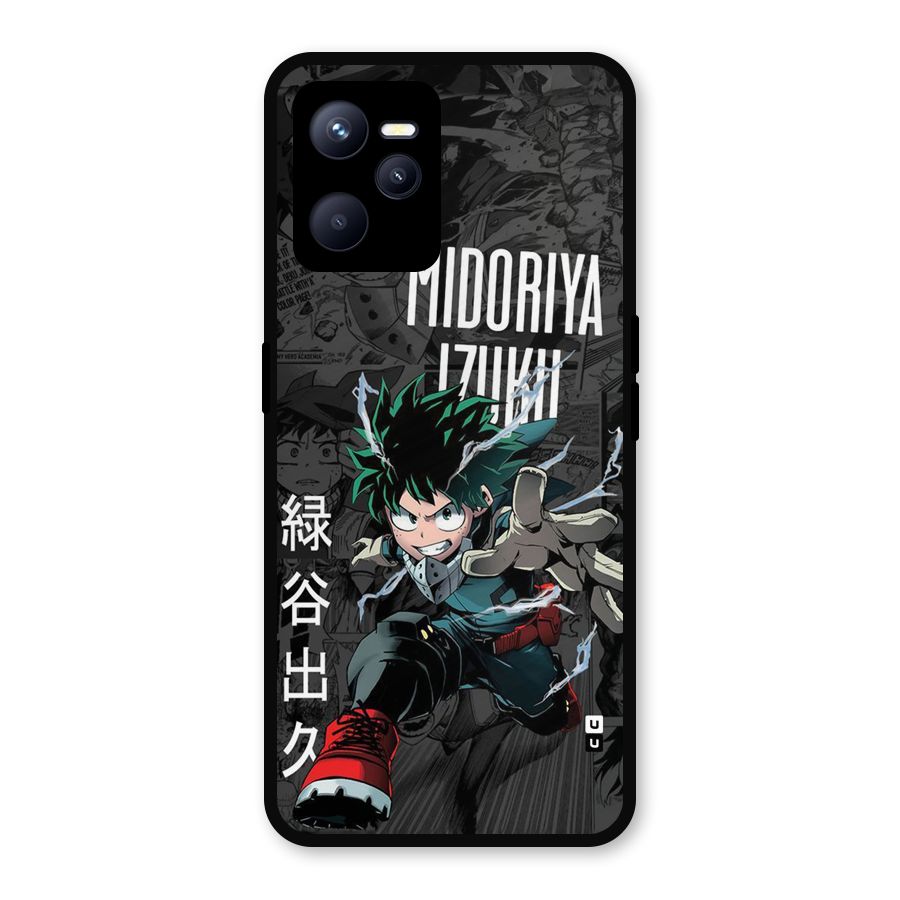 Young Midoriya Metal Back Case for Realme C35