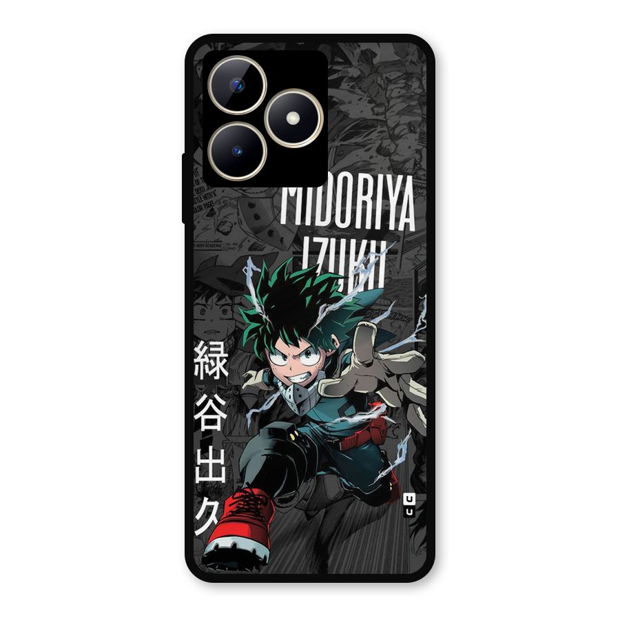 Young Midoriya Metal Back Case for Realme C53
