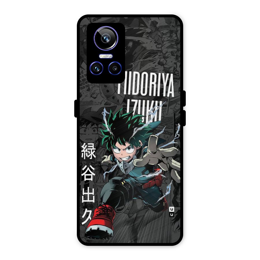 Young Midoriya Metal Back Case for Realme GT Neo 3