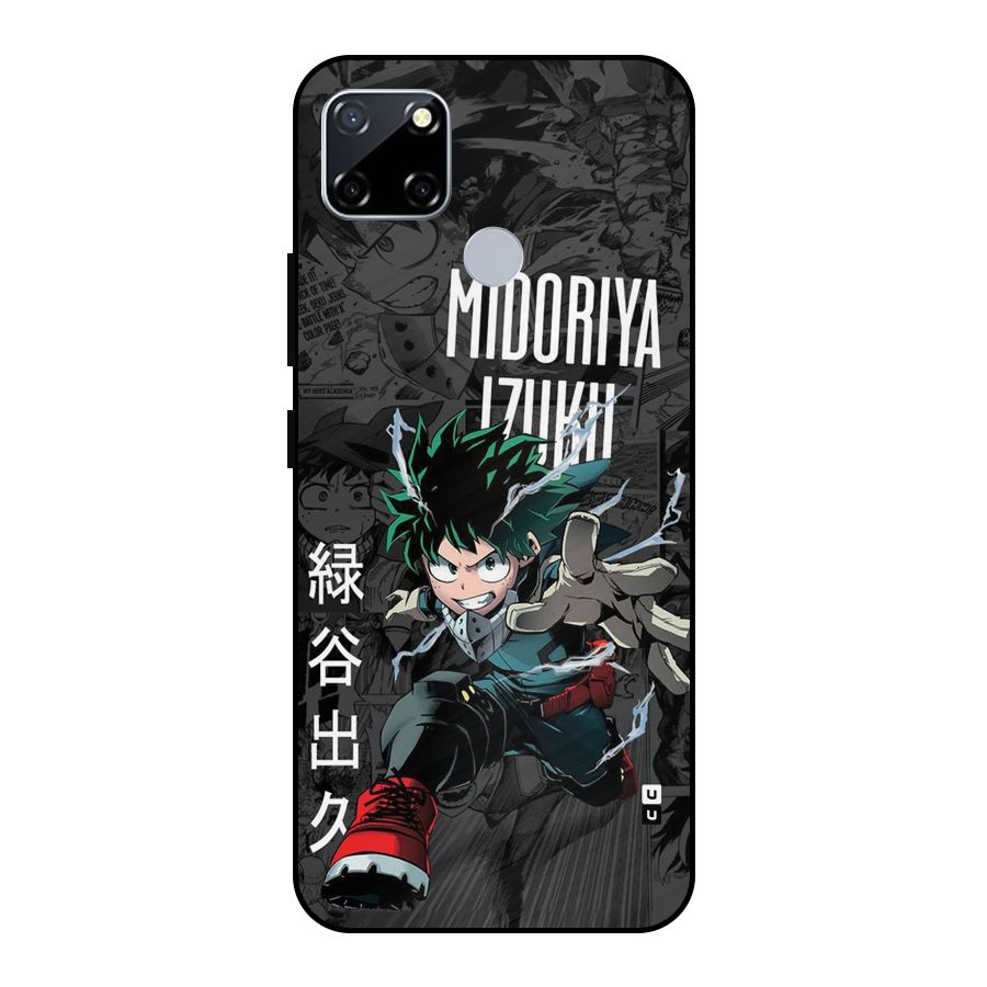 Young Midoriya Metal Back Case for Realme Narzo 20