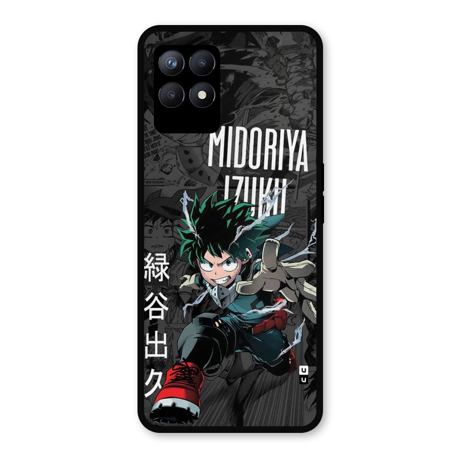 Young Midoriya Metal Back Case for Realme Narzo 50