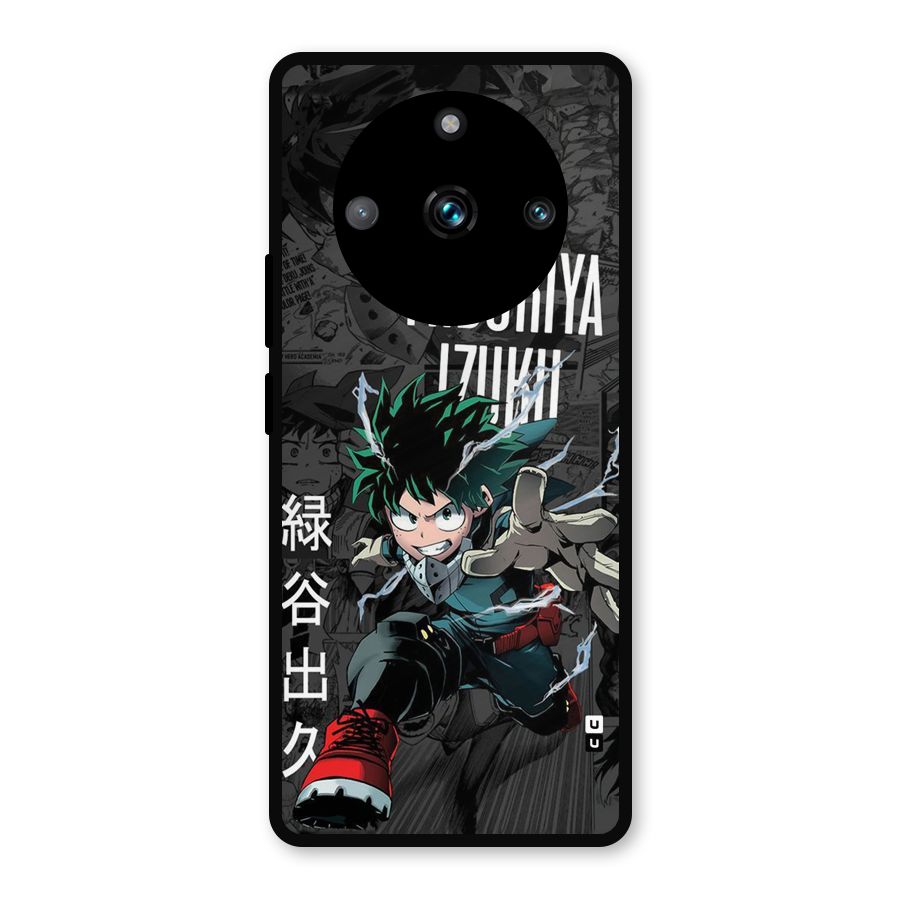 Young Midoriya Metal Back Case for Realme Narzo 60 Pro